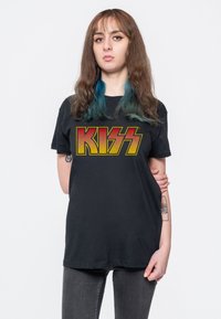 Paradiso Clothing KISS VINTAGE BAND LOGO - Print T-shirt - black