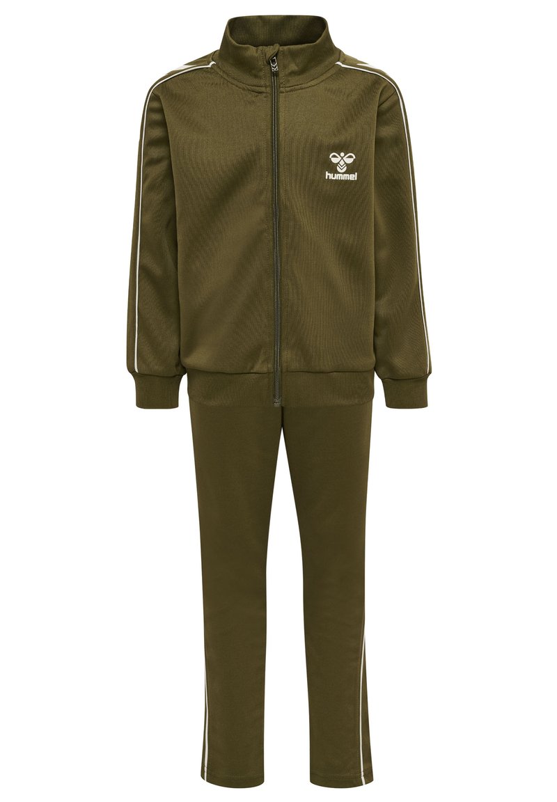 Hummel UNISEX SET - Treniņtērps - dark olive