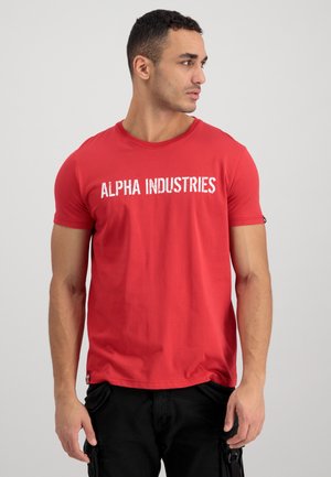 RBF MOTO T - Print T-shirt - red/ white