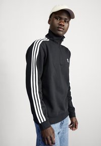 adidas Originals ADICOLOR CLASSICS 3-STRIPES - Sweatshirt - black/white