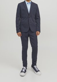 Jack & Jones Junior JPRSOLAR TROUSER - Kostymbyxor - dark navy