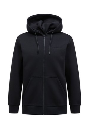 Peak Performance ORIGINAL SMALL LOGO - Zip-up sweatshirt - schwarz