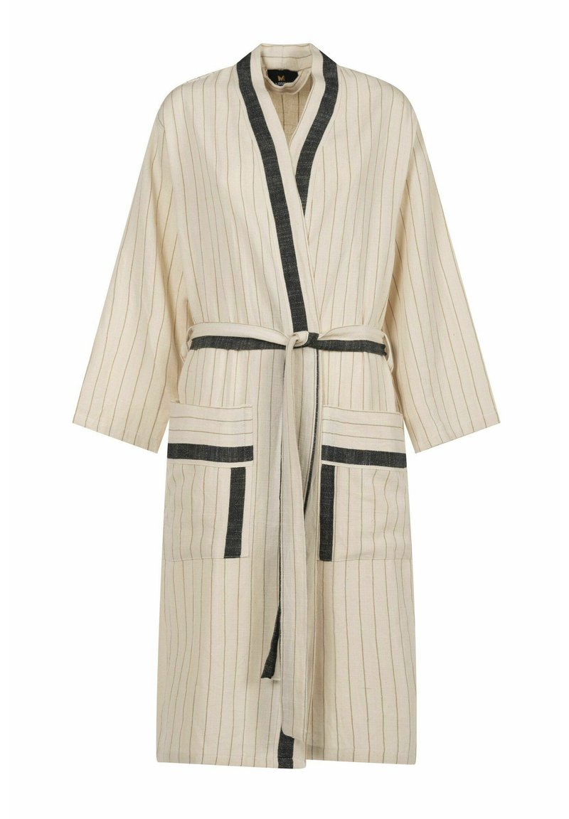 MAЯSIKØH IMPERIAL ROBE - Kylpytakki - off white black/beige - Zalando.fi
