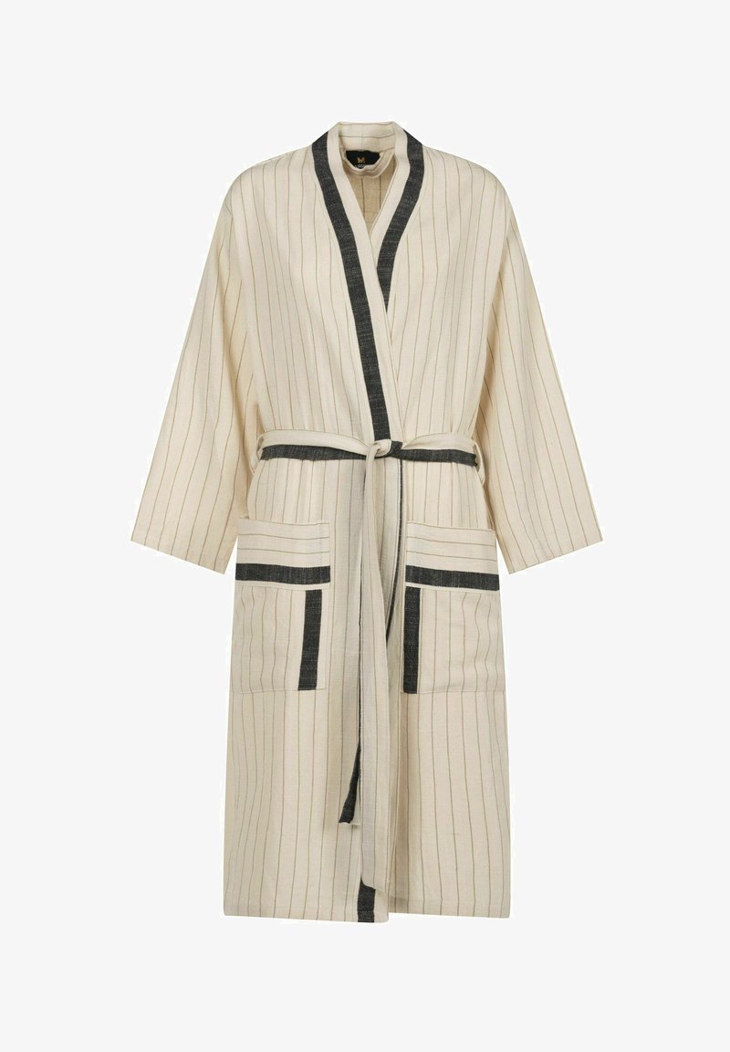 Imperial Representative Robe MAЯSIKØH IMPERIAL ROBE - Kylpytakki - off white black/beige - Zalando.fi