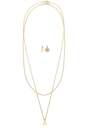 SPARKLING HEART LOVE - MIT KRISTALLEN VON SWAROVSKI® - Berlocker - gold-coloured