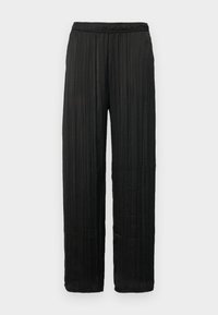 CRINKLE PULL ON - Auduma bikses - black