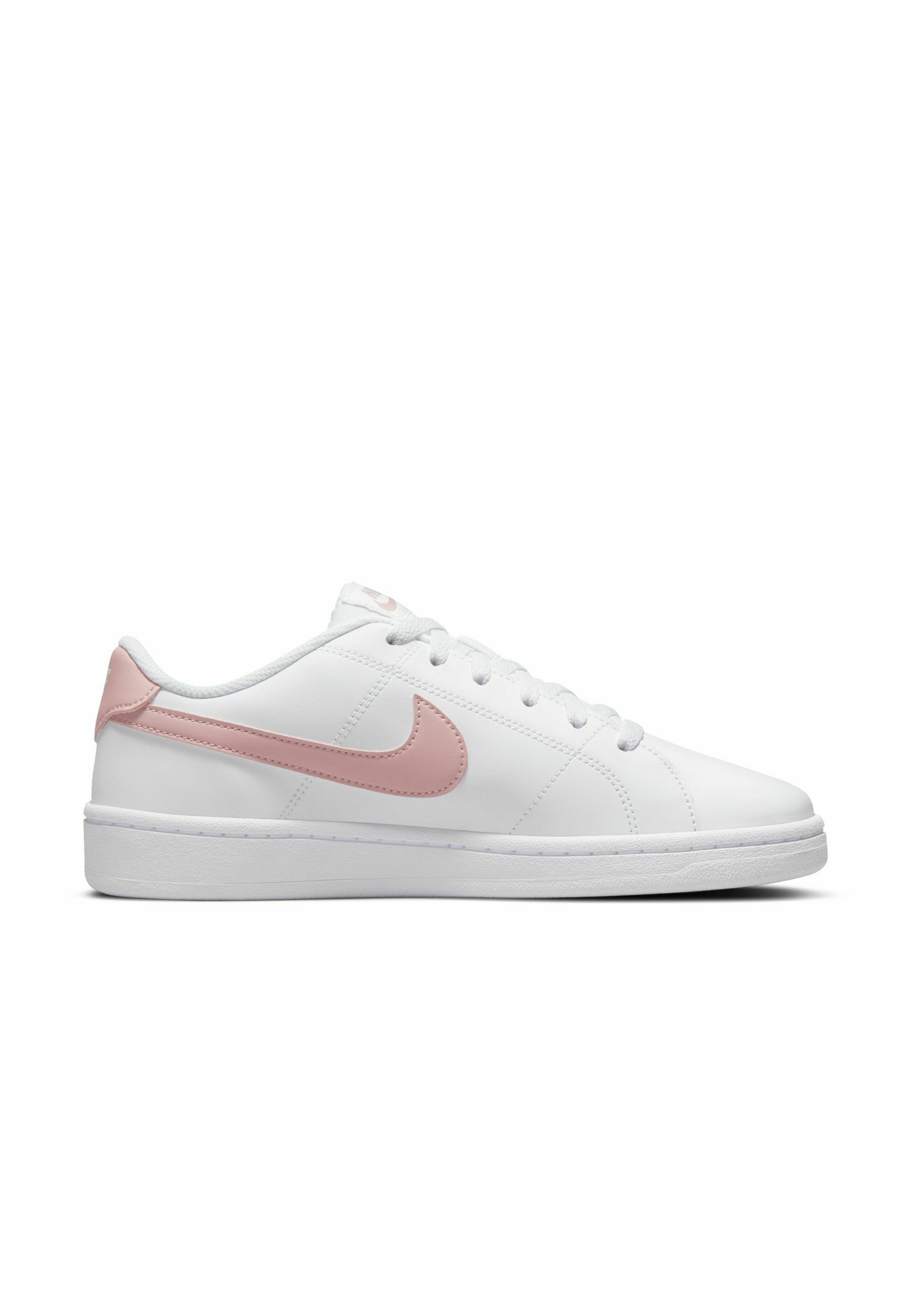Nike Sportswear COURT ROYALE - Sneakers laag - white/pink glaze/wit -  Zalando.nl