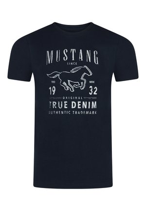 Mustang BASIC PRINT - T-shirt print - dark sapphire