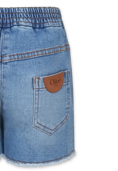 CHLOÉ Shorts di jeans - denim