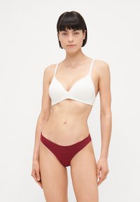 Anna Field by Zalando - 5 PACK - String - bordeaux/black/beige Miniatuurafbeelding 1