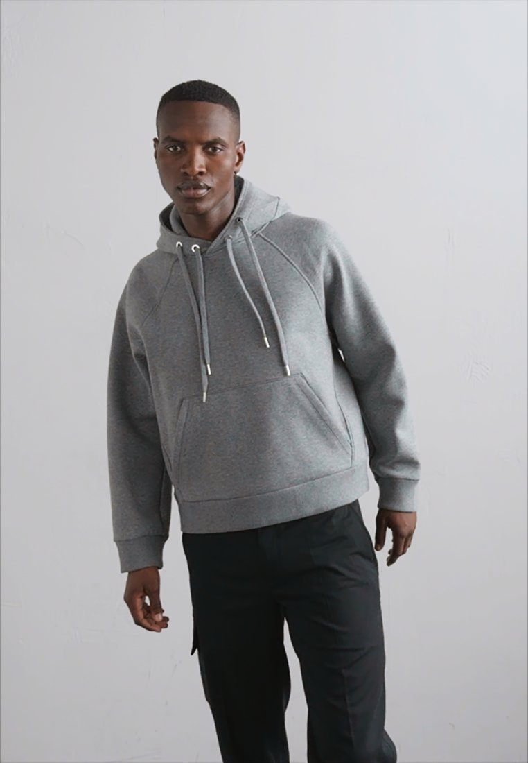 Neil Barrett EASY RAGLAN DOUBLE STRING HOODIE - Hoodie