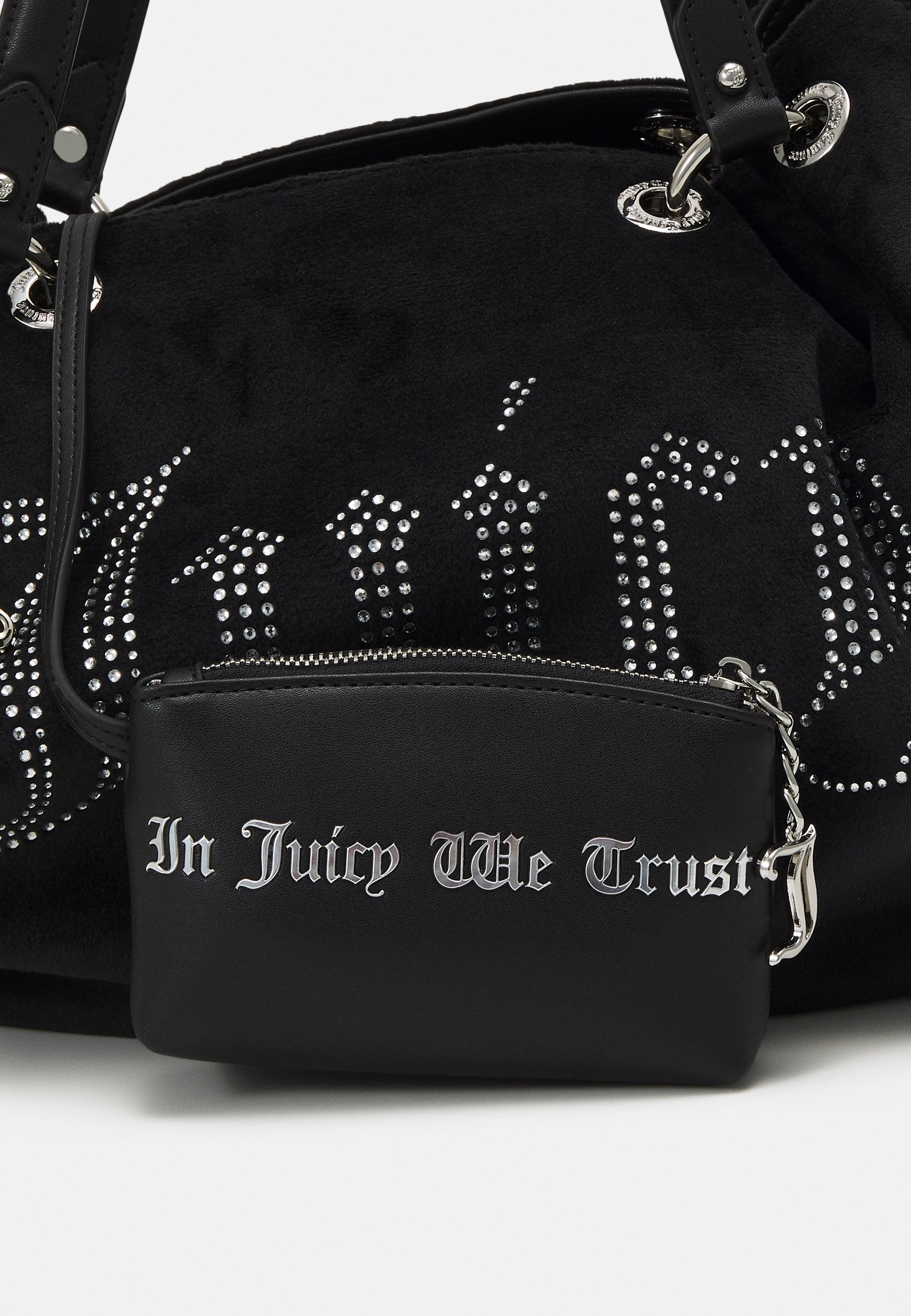 Juicy Couture LOGO - Handbag - black - Zalando.co.uk