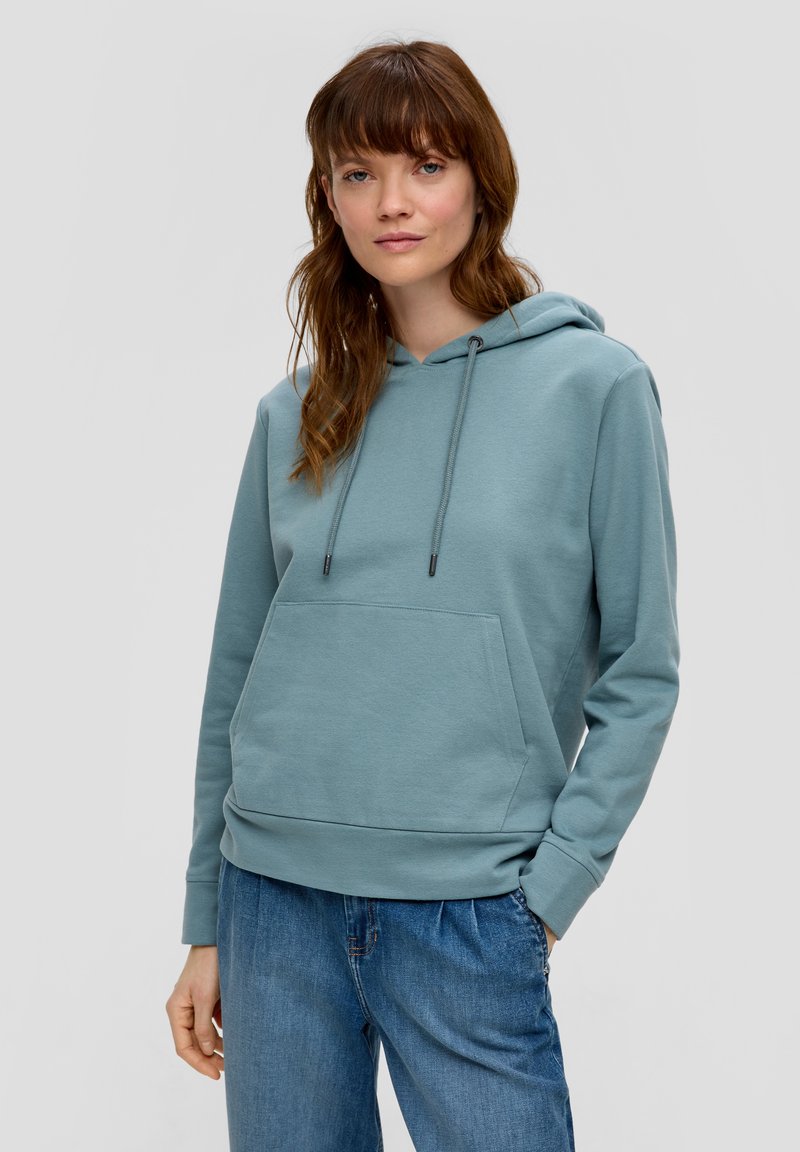 s.Oliver Hoodie - helles petrol