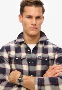 Superdry & Co THE MERCHANT STORE CHECK - Camicia - navy check