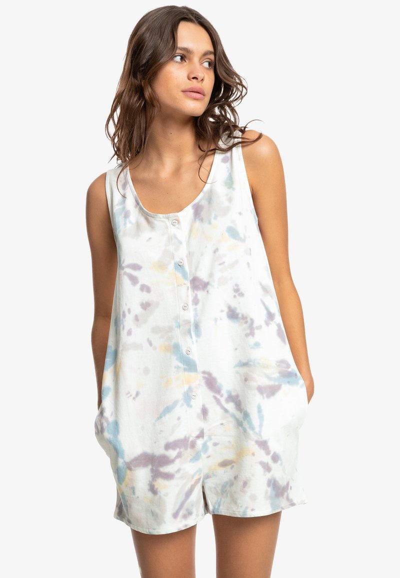Quiksilver ADVENTURE AWAITS Jumpsuit tie dye white/weiß Zalando.at