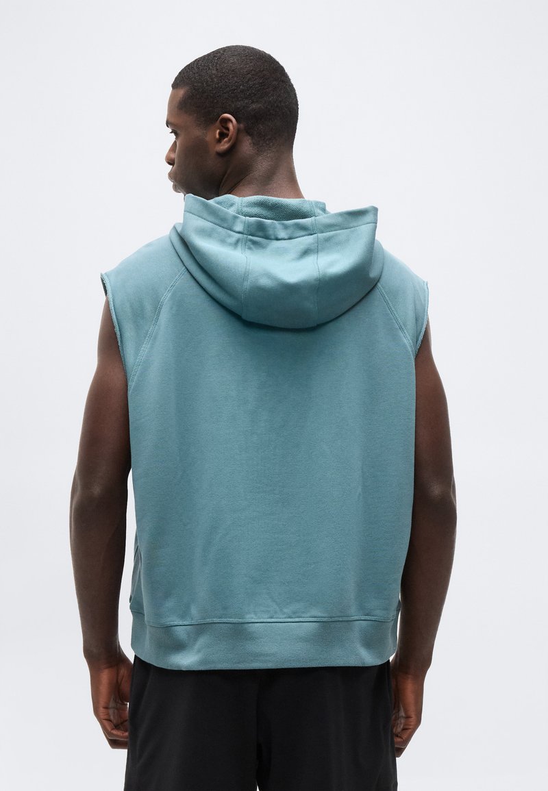 Nike Performance HOODIE - Mikina s kapucí - mineral slate