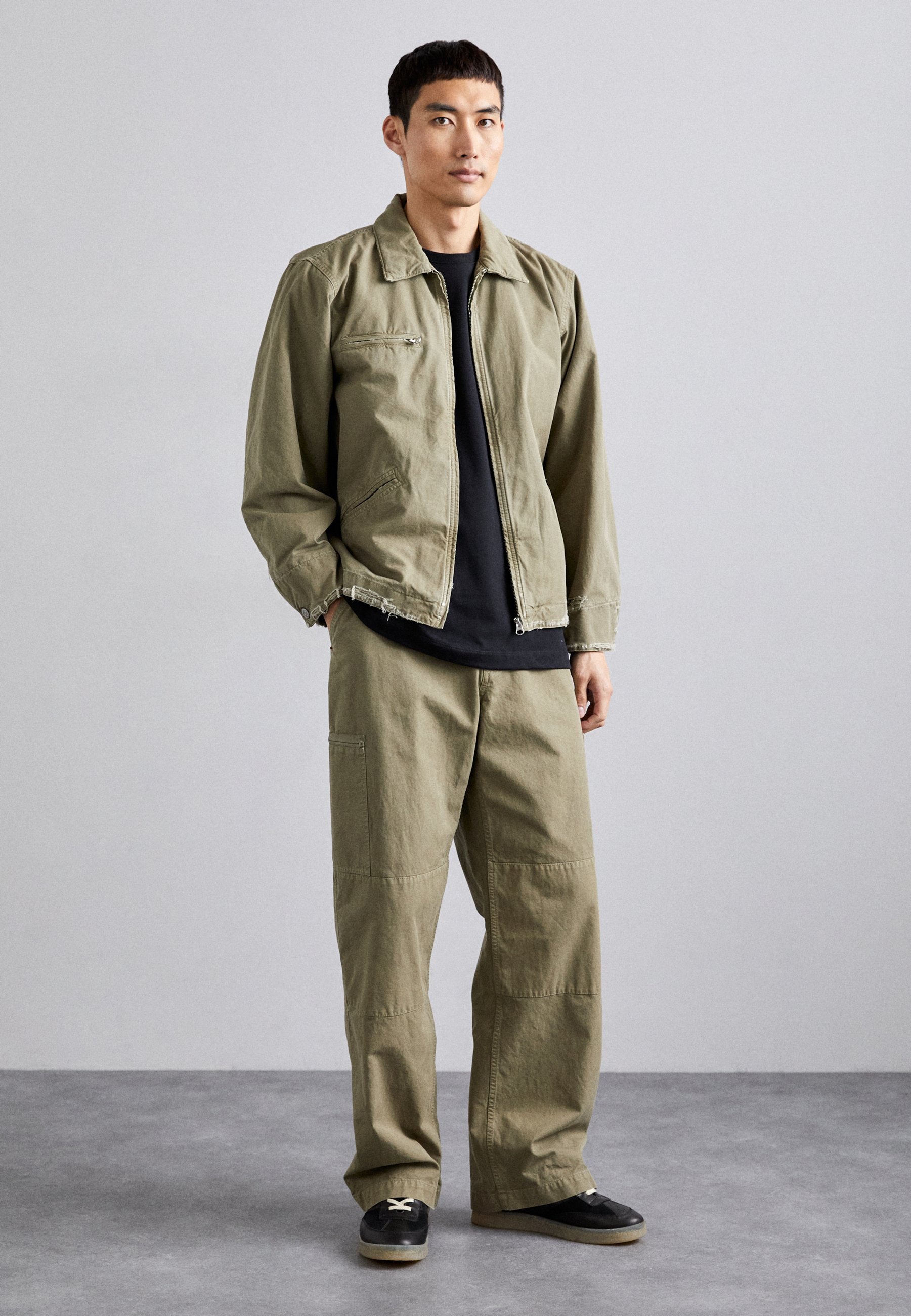 MM6 Maison Margiela PANTS - Trousers - green - Zalando