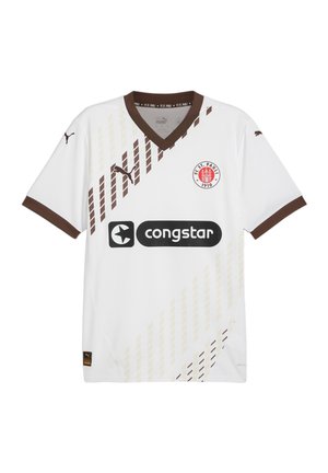REPLICAS - FC ST. PAULI AWAY - T-shirt till träning - weissbraun
