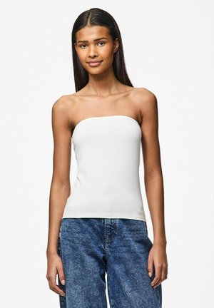 Pieces PCMADISON TUBE  - Top - cloud dancer
