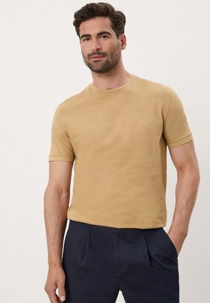 WASCHUNG - Basic T-shirt - almond