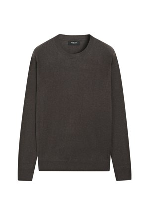 Massimo Dutti, Strickpullover - dark brown
