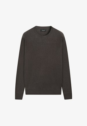 Massimo Dutti, Strickpullover - dark brown
