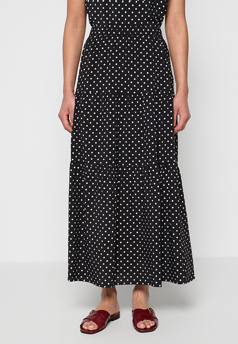 Vero Moda Maxirok zwart denim/blackdenim