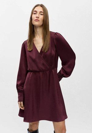 MIDI - Hverdagskjole - mauve wine