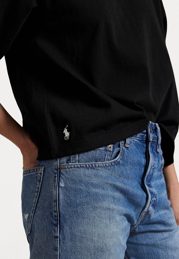 CROPPED COTTON JERSEY LONG SLEEVE TEE - Long sleeved top3