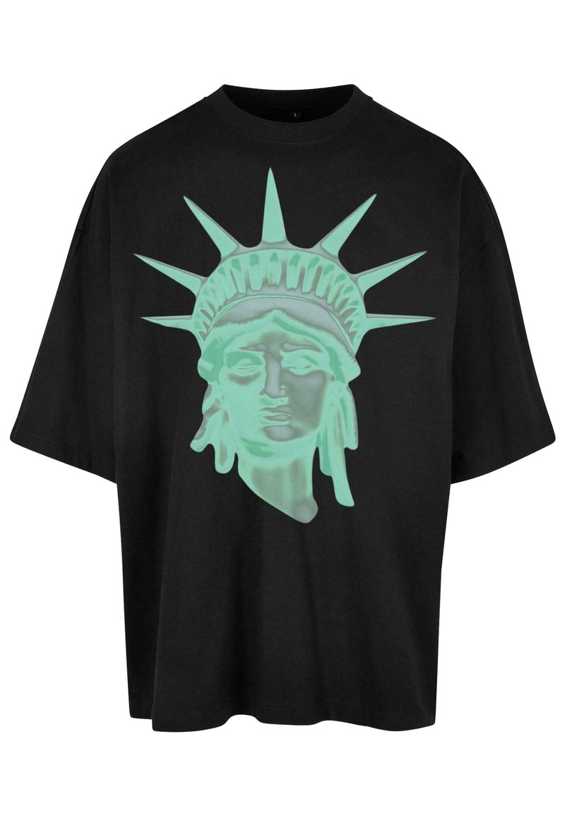 Upscale by Mister Tee LIBERTY - T-shirts med print - black