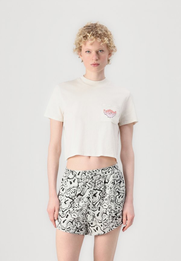 POCKET DIAL TEE - Print T-shirt - bone