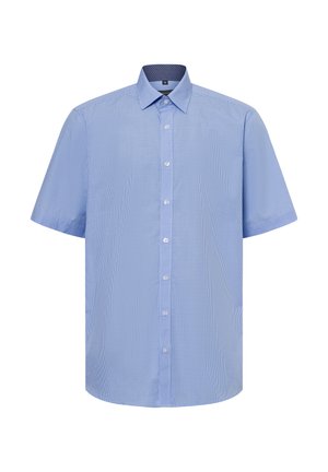 EASY CARE - Hemd - hellblau weiß