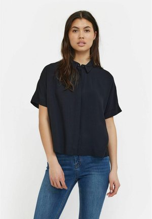 SRFREEDOM SS  - Button-down blouse - black