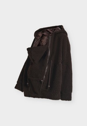 MAMALICIOUS, MLRACHEL 3IN1 JACKET - Fleecejacke - hot fudge