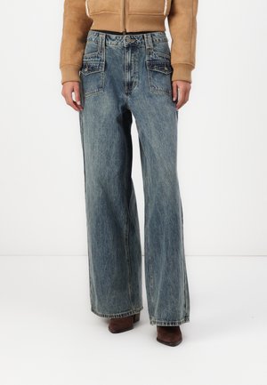 Relaxed fit jeans - light blue