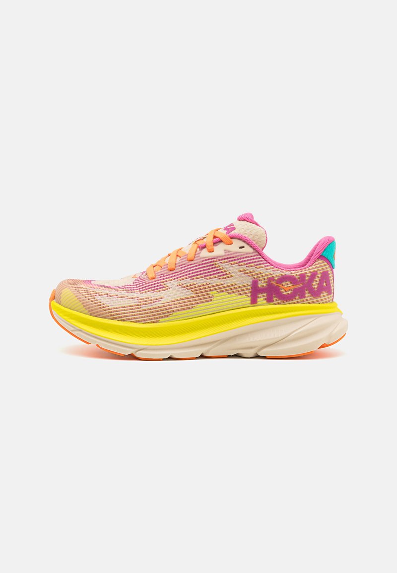 HOKA CLIFTON YOUTH UNISEX - Joggesko - fuchsia/vanilla