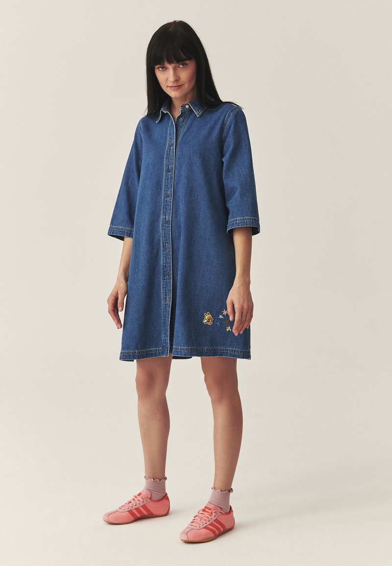 TATUUM ARTICLE TAG: DRESS | ARTICLE NAME: TAJA - Denim dress - denim/blue  denim - Zalando.ie