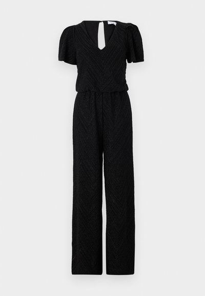 VIZOE V NECK - Combinaison - black beauty