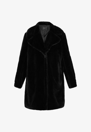 Mustmust ehtisukat, laia kaelusega, pikkade varrukatega ja voolujoonelise disainiga. Omab eesmist kinnistust ja kahte küljetaskut.