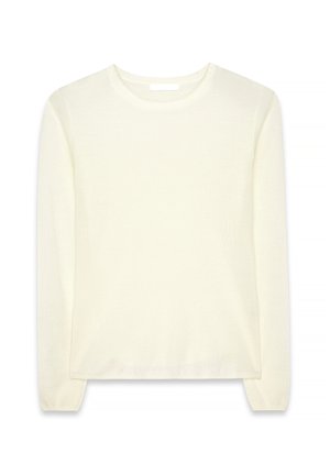 ROUND NECK - Striktrøje - white