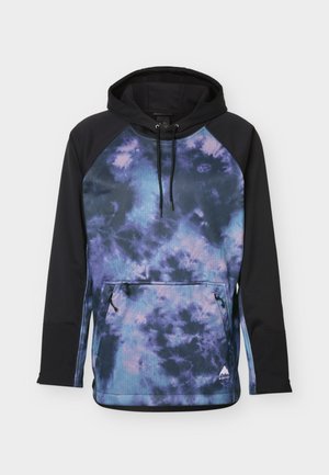 Burton, CROWN RIDING UNISEX - Jersey con capucha - dark purple/true black