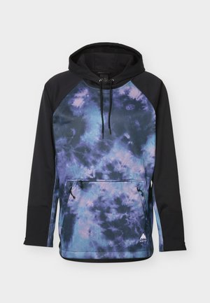 Burton, CROWN RIDING UNISEX - Jersey con capucha - dark purple/true black