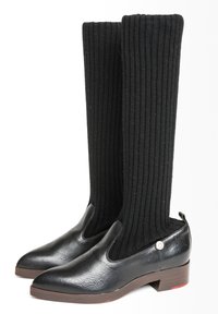 SUÈI WITH SOCK - Stivali sopra il ginocchio - black
