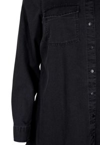Zizzi MED KNAPPER - Teksakleit - grey denim