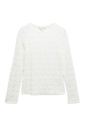 Marks & Spencer, RICH TEXTURED  - Maglietta a manica lunga - soft white