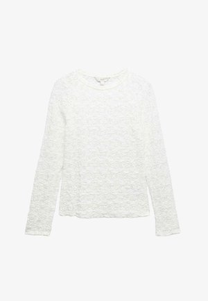 Marks & Spencer, RICH TEXTURED - Maglietta a manica lunga - soft white