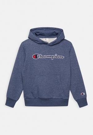 CHAMPION LOGO - Felpa con cappuccio - dark blue