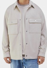 Bershka Jacka i konstläder - stone