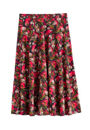 Seasalt Cornwall, SEASALT CORNWALL ORCHARD SKIRT - A-lõikeline seelik - abstract protea dark freesia