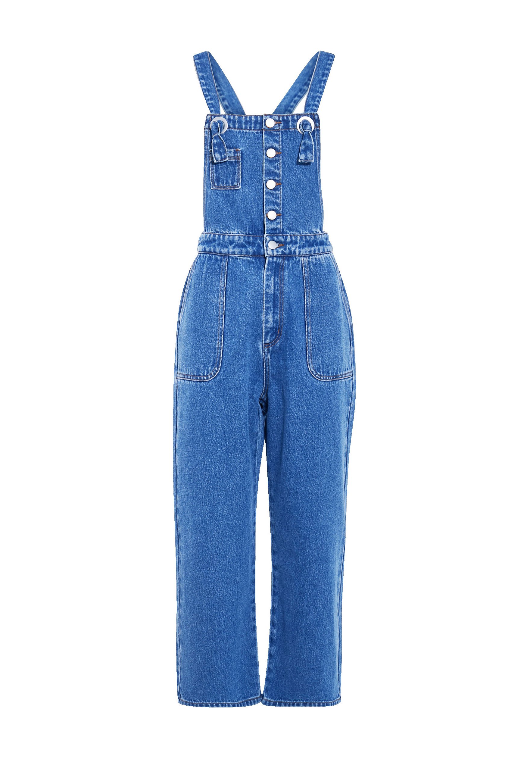 Cache Cache GERADER SCHNITT - Dungarees - denim stone/stone blue denim -  Zalando.de